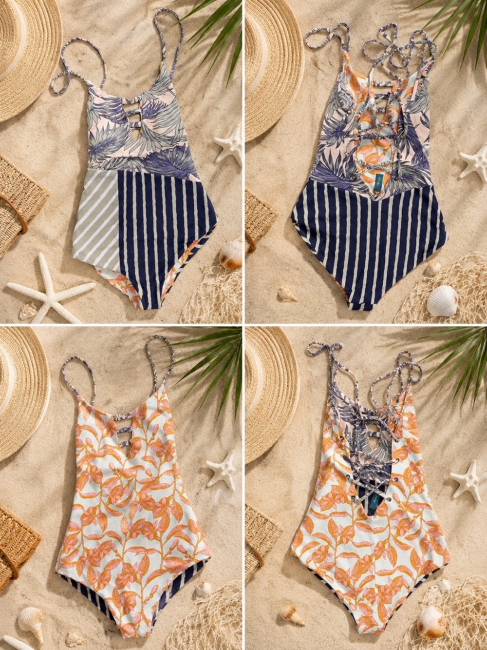 NWOT Reversible Maaji 1 Piece Bathing Suit size L